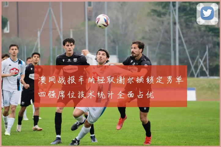 澳网战报辛纳轻取谢尔顿锁定男单四强席位技术统计全面占优
